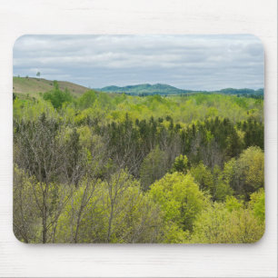 Forests and Hills of Black River Falls Wisconsin Mouse Mat