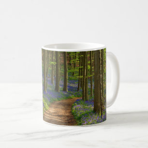 Forests   Bluebell Forest in Belgium Coffee Mug