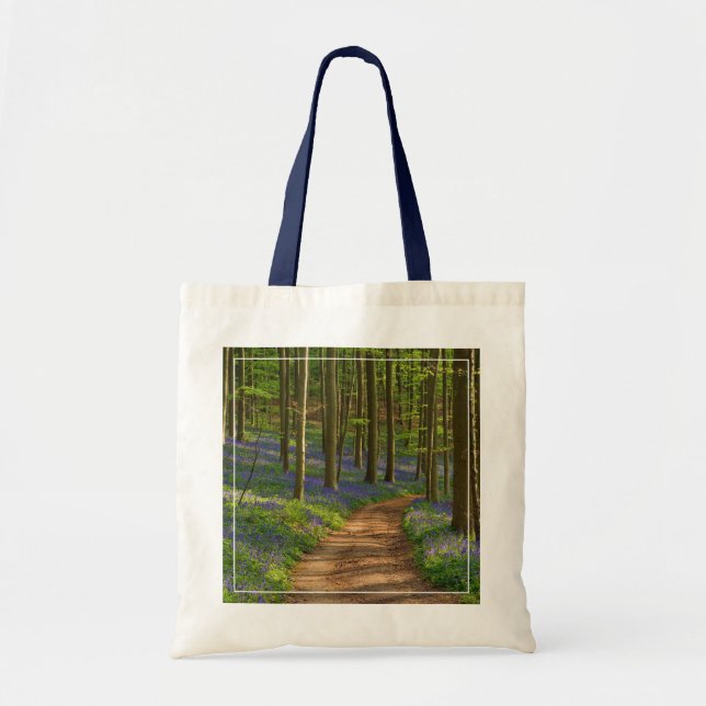 Forests | Bluebell Forest in Belgium Tote Bag (Front)