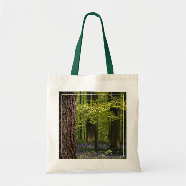 Forests | Bluebells in Belgium Tote Bag (Front)