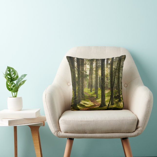 Forests | Boreal Forest Sweden Cushion (Chair)