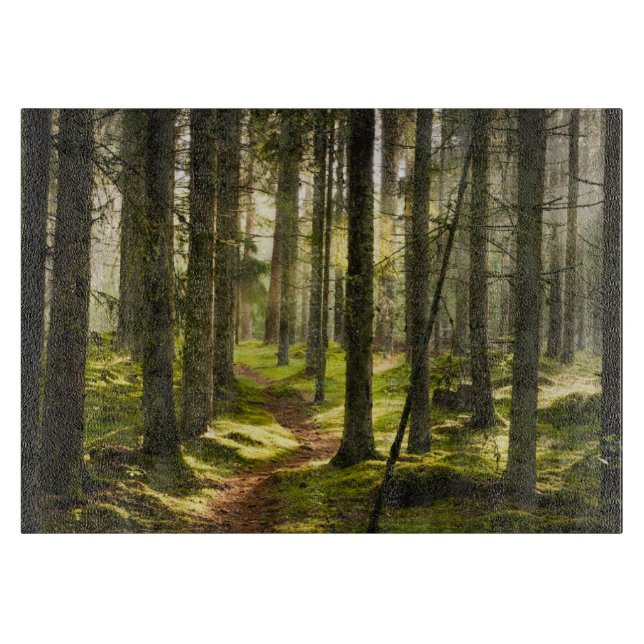Forests | Boreal Forest Sweden Cutting Board (Front)