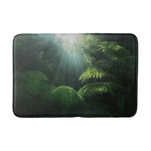 Forests   Ferns in Rainforest Bath Mat