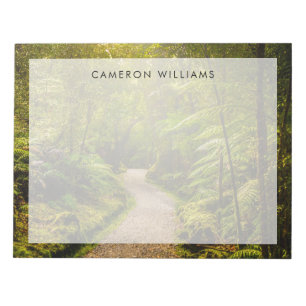 Forests Footpath Into Forest Notepad