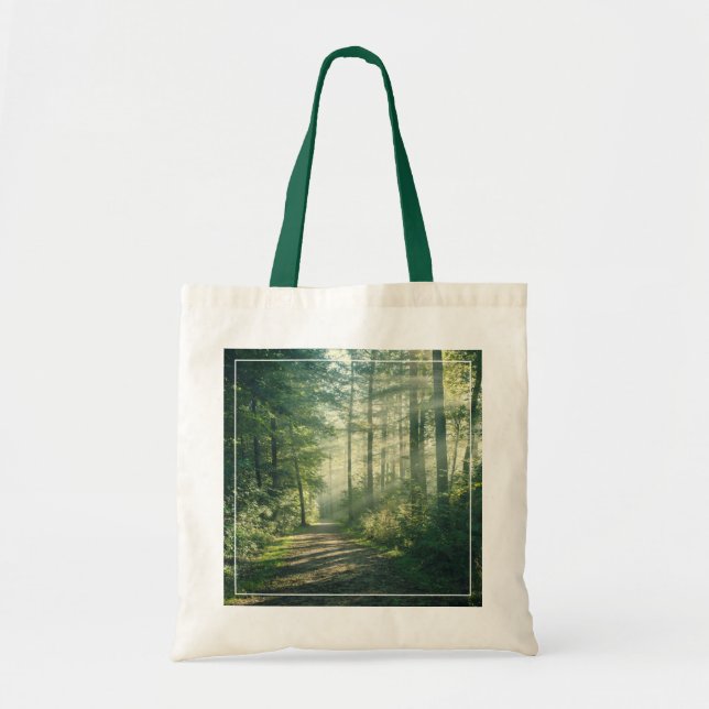 Forests | Forest Path Hamburg Germany Tote Bag (Front)