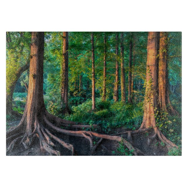 Forests | Greenery & Woodland Cutting Board (Front)