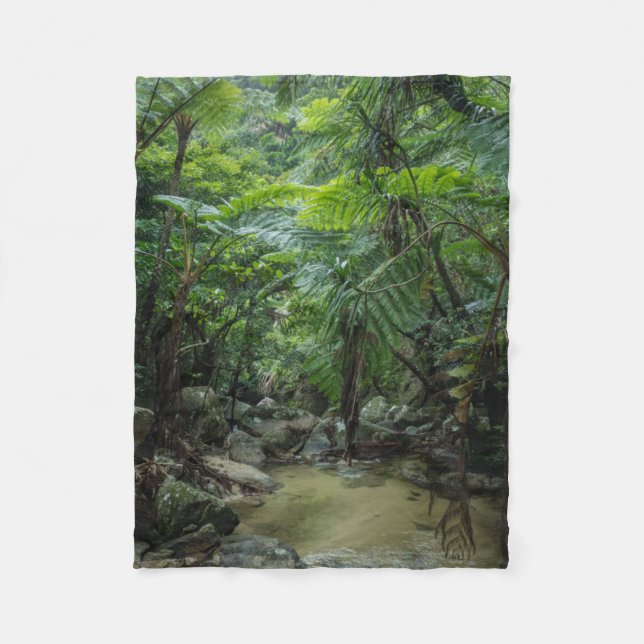 Forests | Iriomote Ishigaki National Park Fleece Blanket (Front)