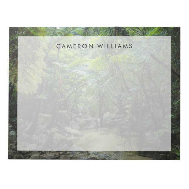 Forests | Iriomote Ishigaki National Park Notepad (Front)
