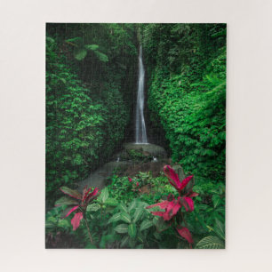 Forests   Leke Leke Waterfalls in Bali Jigsaw Puzzle