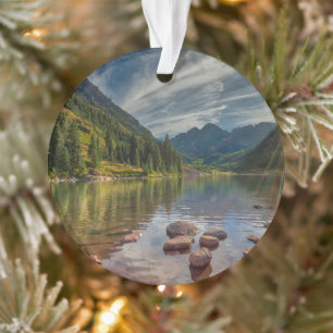 Forests   Maroon Bells Colorado Ornament
