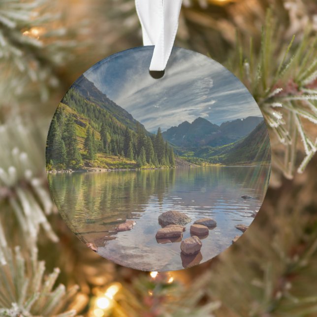 Forests | Maroon Bells Colorado Ornament (Tree)