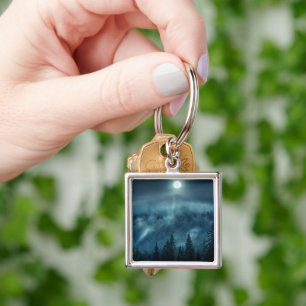 Forests Moonlit Forest Key Ring