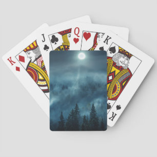 Forests   Moonlit Forest Playing Cards