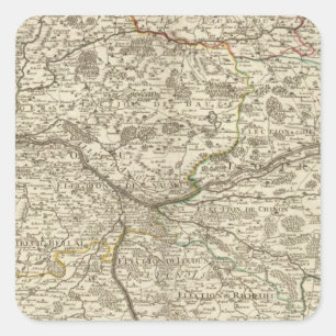 Forests of France Square Sticker