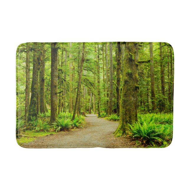 Forests | Olympic National Park Bath Mat (Front)
