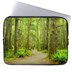 Forests Olympic National Park Laptop Sleeve