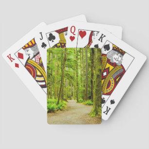 Forests Olympic National Park Playing Cards