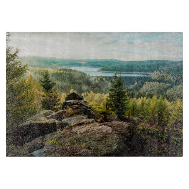Forests | Ore Mountains Germany Cutting Board (Front)