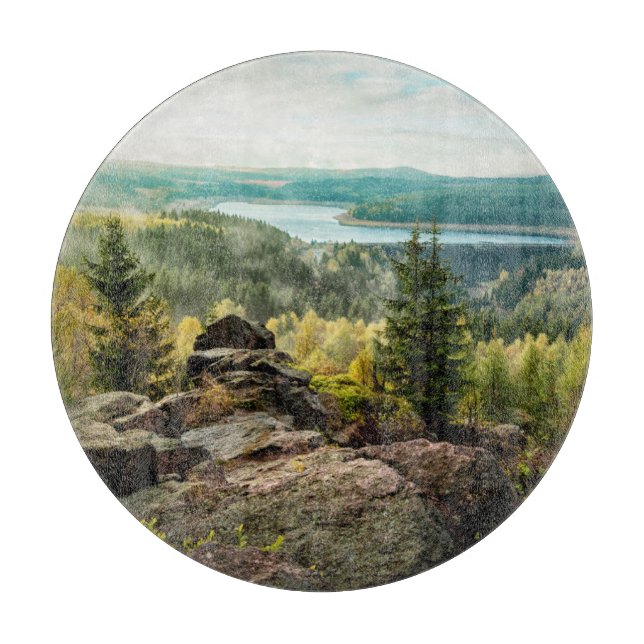 Forests | Ore Mountains Germany Cutting Board (Front)
