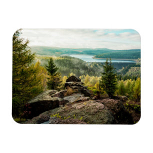 Forests Ore Mountains Germany Magnet