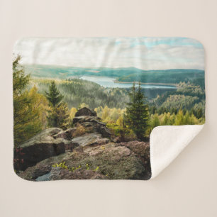 Forests   Ore Mountains Germany Sherpa Blanket
