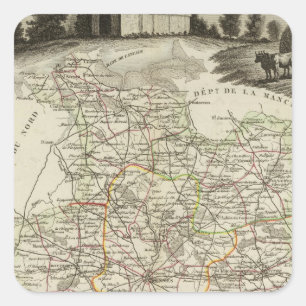 Forests Square Sticker