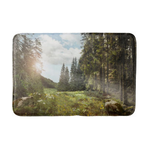 Forests   Sun Peeking Thru Bath Mat