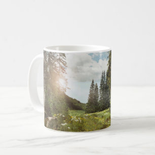 Forests Sun Peeking Thru Coffee Mug