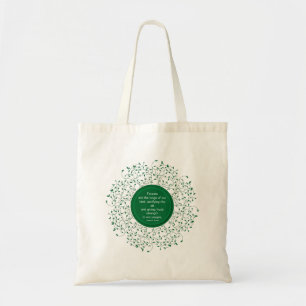 Forests, the Lungs of Our Land Earth Friendly Tote Bag