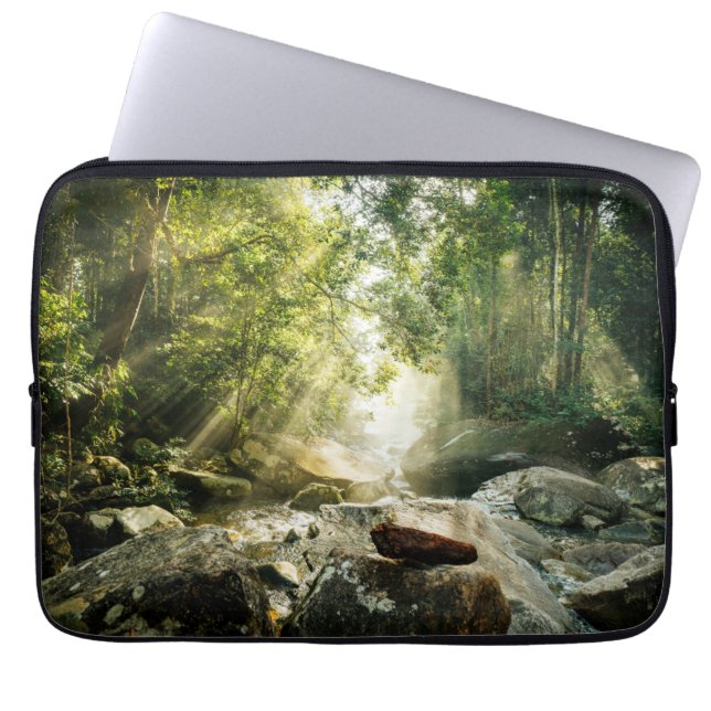 Forests | Tropical Jungle Forest Laptop Sleeve (Front)