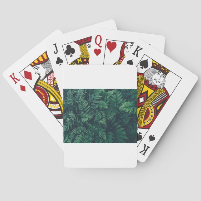 Forests | Woodland Ferns Playing Cards (Back)