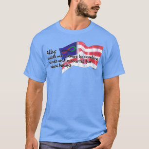 Forever African Forever American Ally T-Shirt