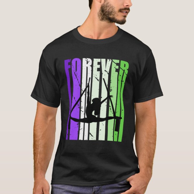 Forever Air Dancer Pretty Inspiring Aerialist Coac T-Shirt (Front)