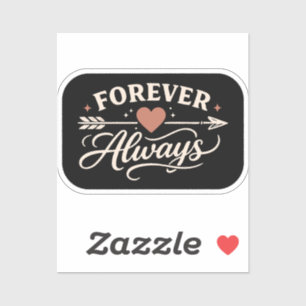 Forever Always Couple - Pointing Right