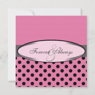 Forever & Always Elegant Wedding Invitation