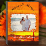 Forever Always Sailboat Sunset 1300 Wooden Box Sign<br><div class="desc">Painting “Sailboat Sunset 1300” Collection Spruce up any room in your office or home and display your loved one's photo with custom box signs! Printed exactly the way you want, these rustic wooden signs make great accent pieces and conversation starters for your guests. Create the perfect gift your loved ones...</div>