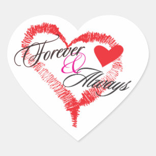 Forever & Always Sticker