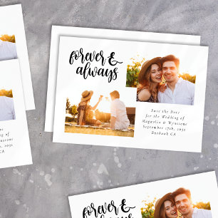 Forever and Always Photos Wedding Save The Date