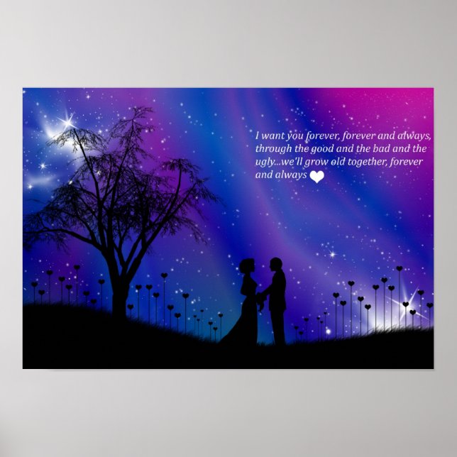 Forever and Always Poster (Front)