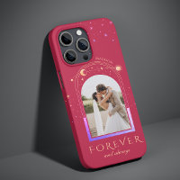 FOREVER AND ALWAYS Wedding Magenta Celestial Photo