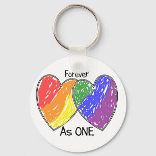 Forever as ONE Key Ring
