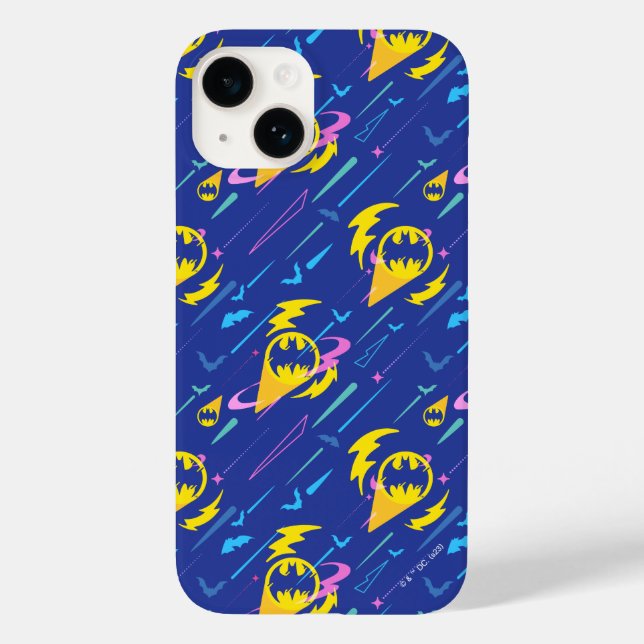 Forever Batman Bat Signal Pattern Case-Mate iPhone Case (Back)