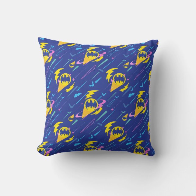 Forever Batman Bat Signal Pattern Cushion (Front)