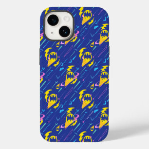 Forever Batman Bat Signal Pattern iPhone 14 Case