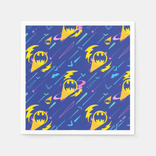 Forever Batman Bat Signal Pattern Napkin