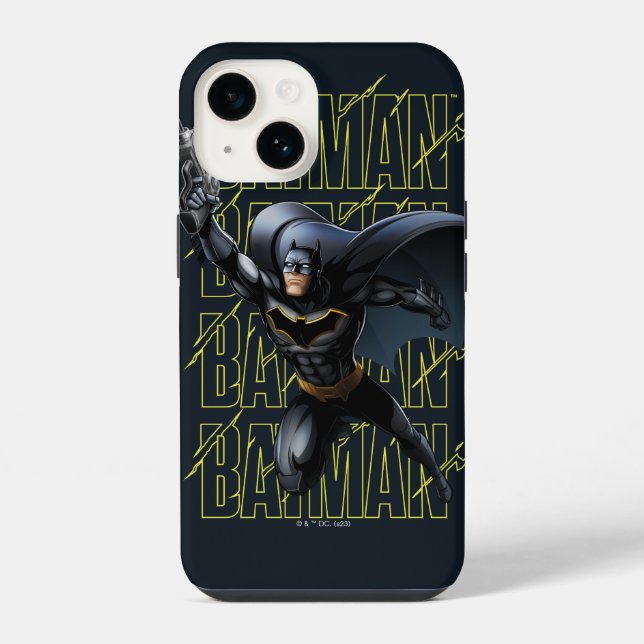 Forever Batman Grappling Hook iPhone Case (Back)