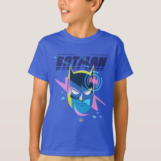 Forever Batman Light Up Head Graphic T-Shirt (Front)