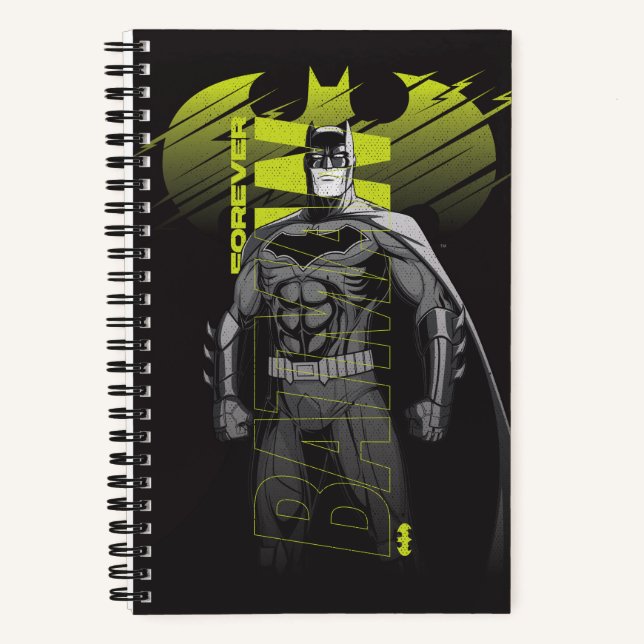 Forever Batman Power Up Character Art Notebook (Front)