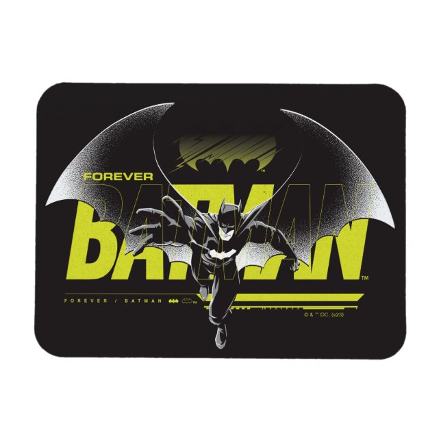Forever Batman Reaching Graphic Magnet (Horizontal)