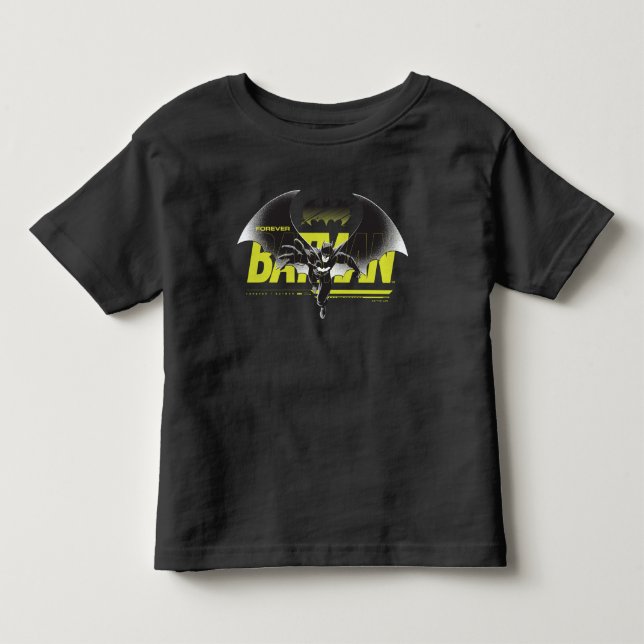 Forever Batman Reaching Graphic Toddler T-Shirt (Front)